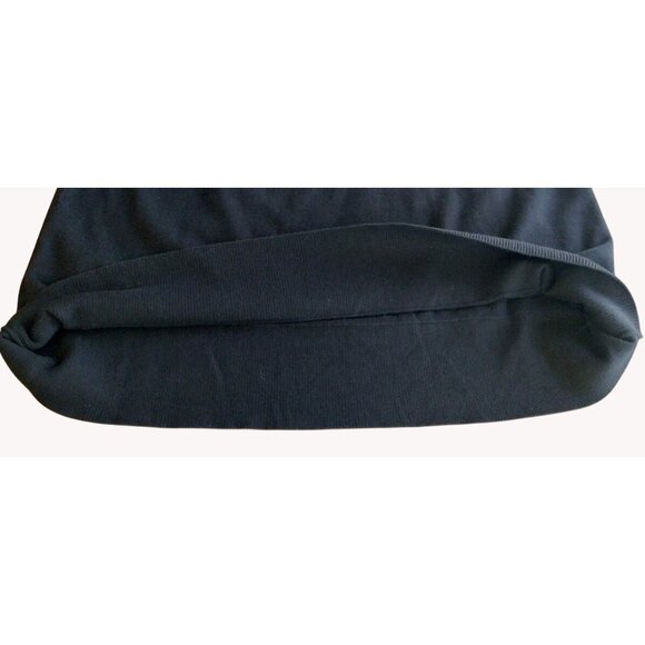 Loft Sweater Xl Long Sleeve Knit Black Wide Cuff - Picture 6 of 11